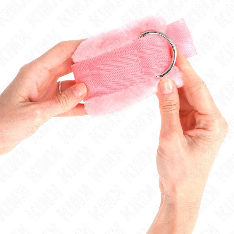 KINK - MUÑEQUERAS FORRADA ROSA AJUSTABLE 17-31 CM X 7 CM - Nuvica