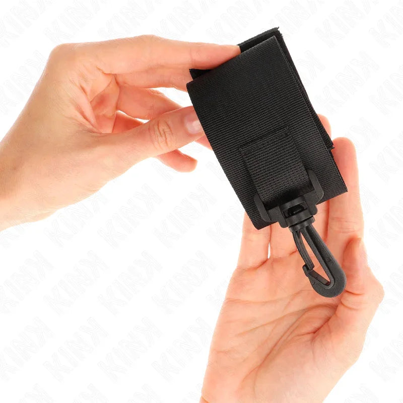 KINK - MUÑEQUERAS NYLON NEGRO - Nuvica