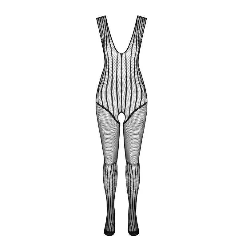 PASSION - BS 103 BODYSTOCKING ROJO TALLA ÚNICA - Nuvica