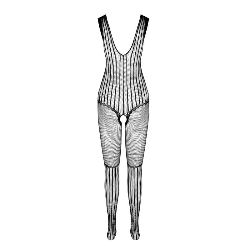 PASSION - BS 103 BODYSTOCKING ROJO TALLA ÚNICA - Nuvica