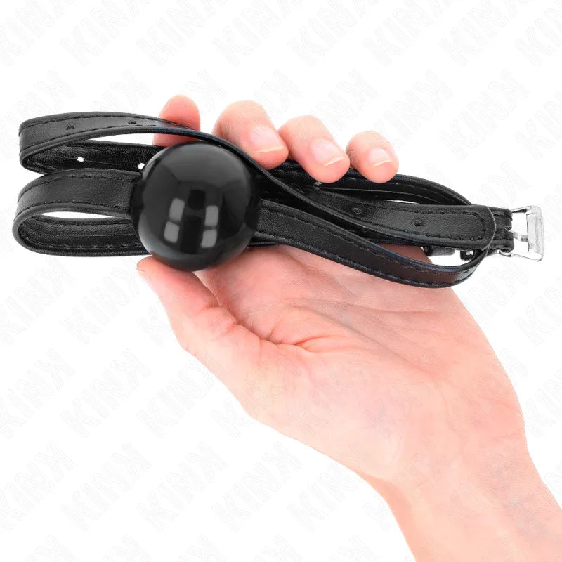 KINK - MORDAZA DE BOLA 4 CM CON CORREA SIMPLICITY PEQUEÑA - Nuvica