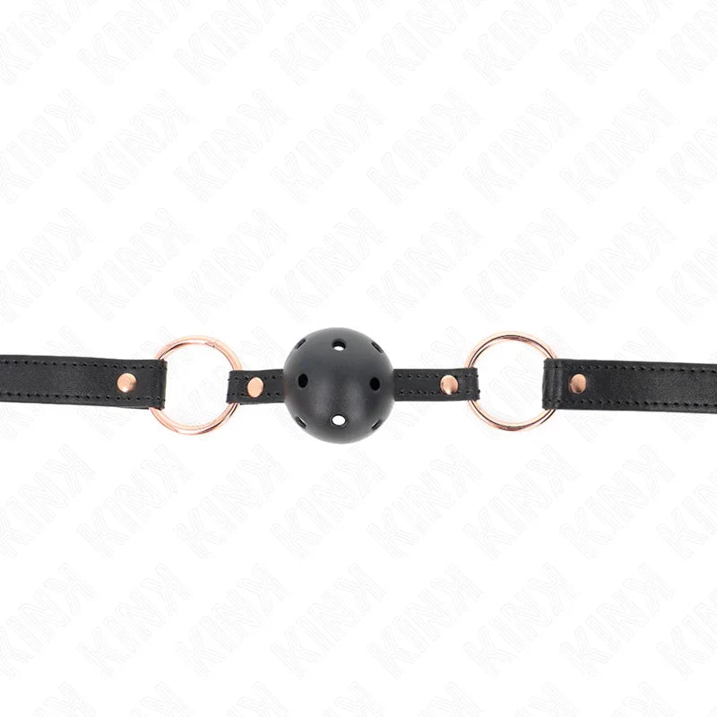 KINK - MORDAZA DE BOLA 4 CM DE TPE PREMIUM 60 x 2 CM - Nuvica