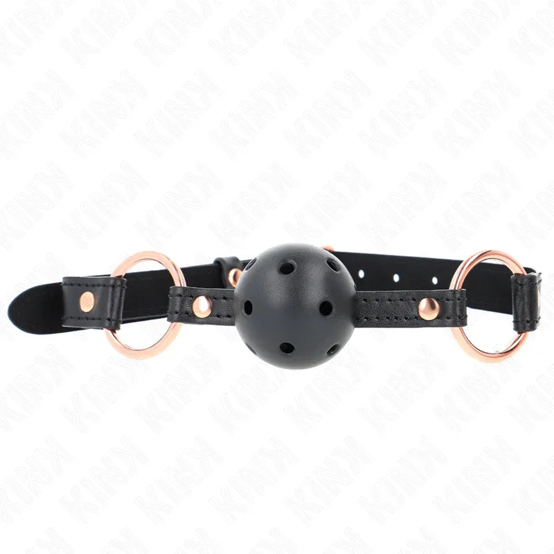 KINK - MORDAZA DE BOLA 4 CM DE TPE PREMIUM 60 x 2 CM - Nuvica