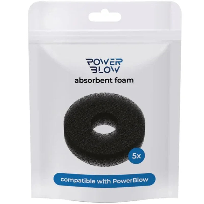 KIIROO - POWER BLOW ESPUMA ABSORBENTE DE RESPUESTO 5 UNIDADES - Nuvica