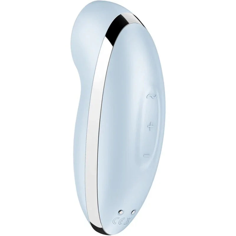 SATISFYER - TAP & CLIMAX 2 VIBRADOR & ESTIMULADOR AZUL - Nuvica