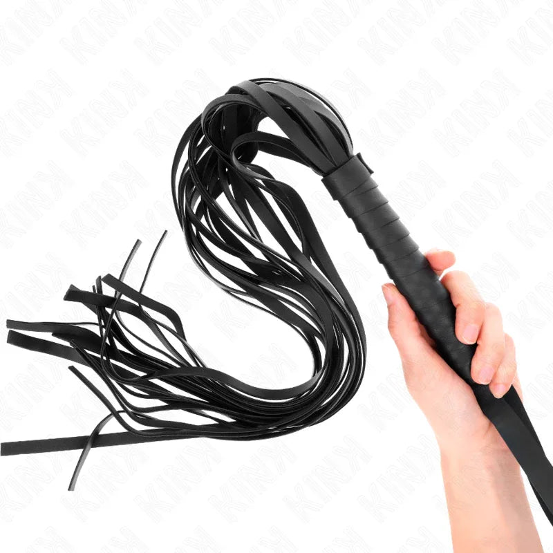 KINK - LÁTIGO DE COLA LARGA Y MANGO CORTO NEGRO 70 CM - Nuvica
