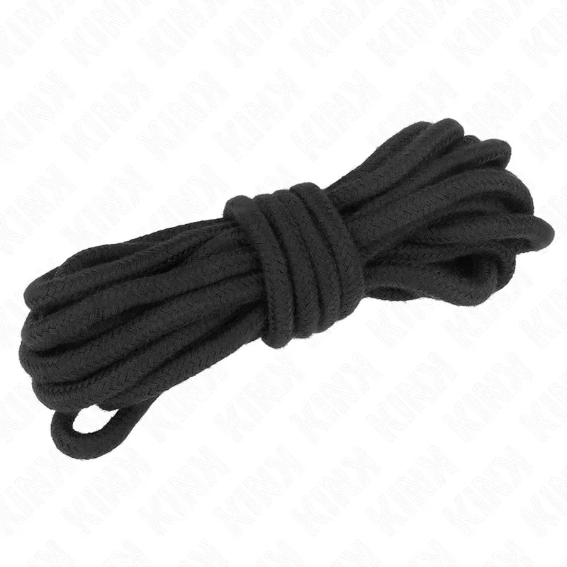 KINK - CUERDA DE ALGODÓN 10 METROS NEGRO - Nuvica