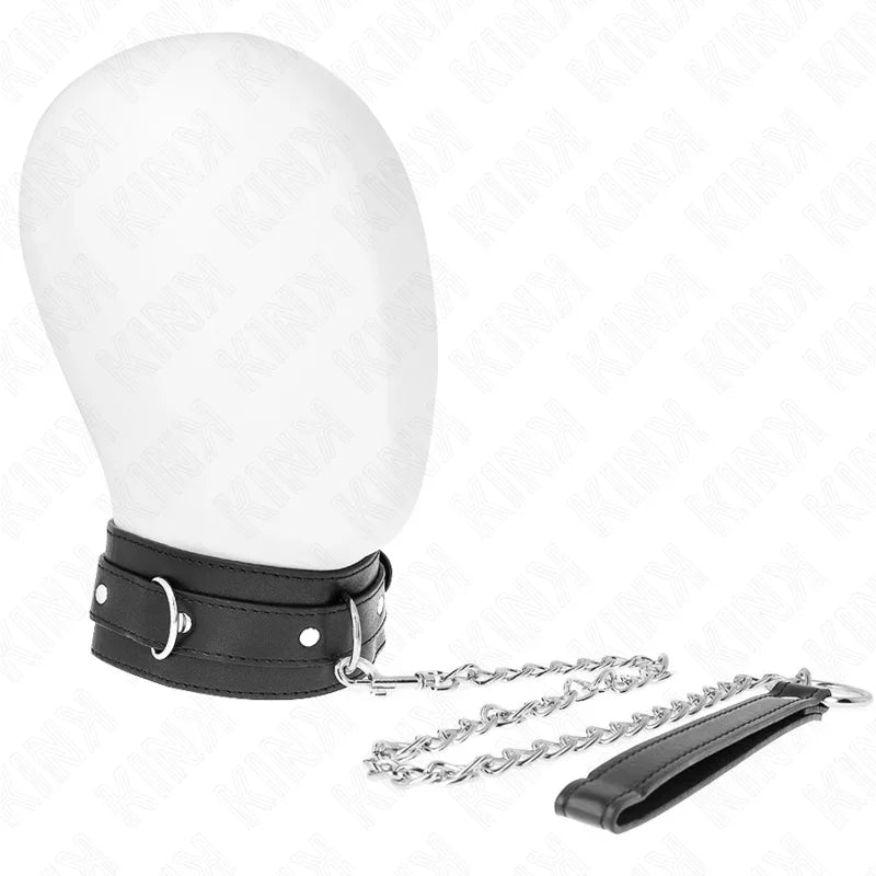 KINK - COLLAR CON CORREA 65 CM NEGRO 54 X 4.5 CM - Nuvica