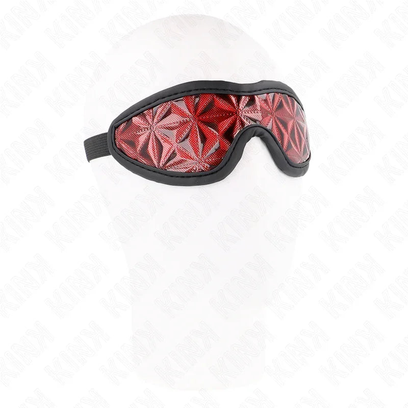 KINK - VENDA CON PATRÓN DE DIAMANTES ROJO 20.5 x 6 CM - Nuvica