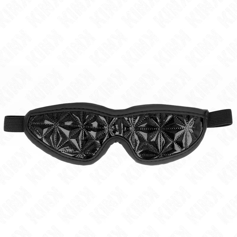 KINK - VENDA CON PATRÓN DE DIAMANTES NEGRO 20.5 x 6 CM - Nuvica
