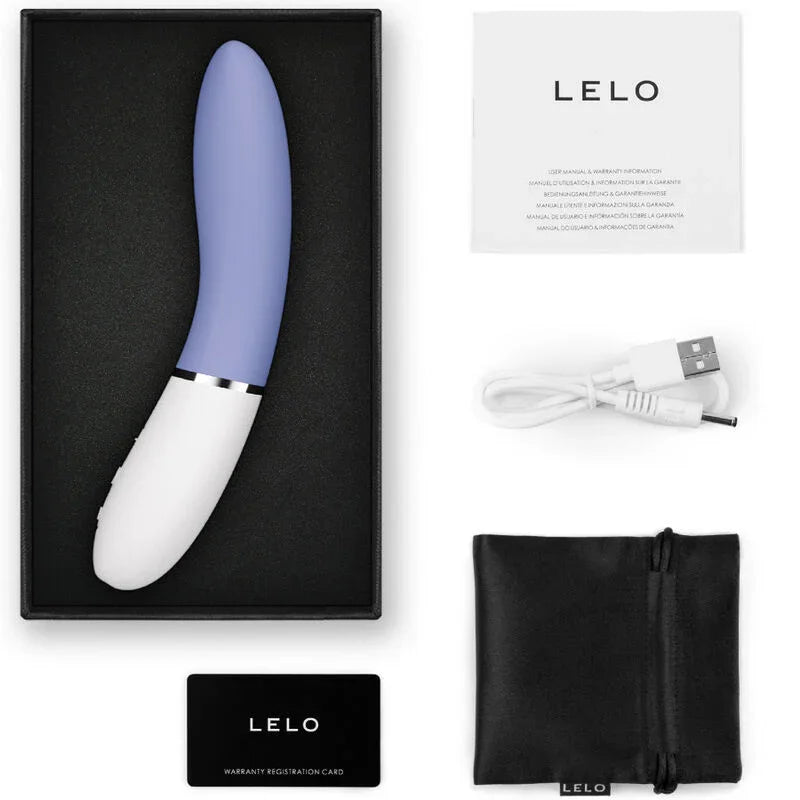 LELO - LIV™ 3 ESTIMULADOR PUNTO G AZUL - Nuvica
