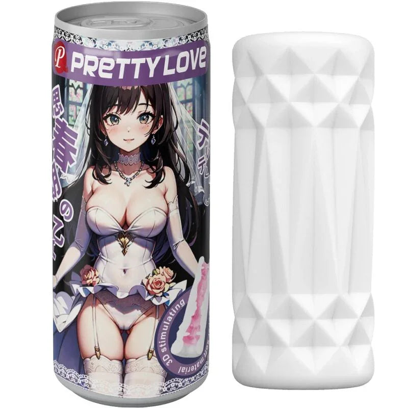 PRETTY LOVE - MASTURBADOR MASCULINO LATA MODELO 2 - Nuvica