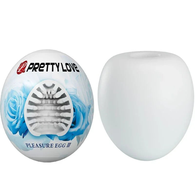 PRETTY LOVE - MASTURBADOR MASCULINO HUEVO BLANCO - Nuvica