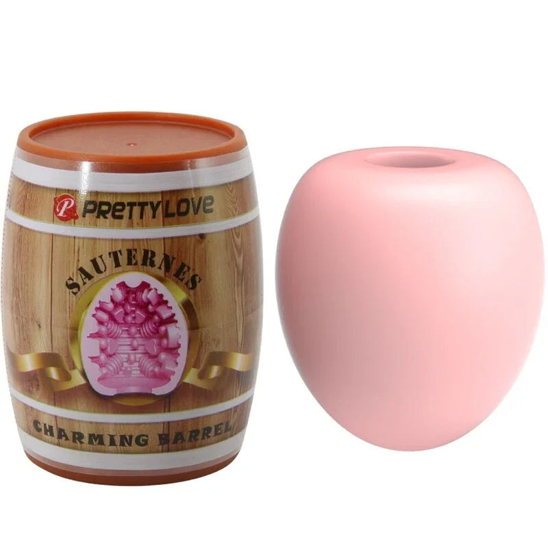 PRETTY LOVE - MASTURBADOR MASCULINO HUEVO ROSA MODELO 2 - Nuvica