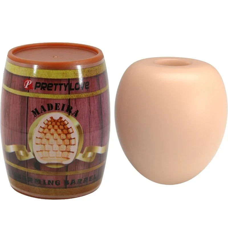PRETTY LOVE - MASTURBADOR MASCULINO HUEVO NATURAL MODELO 2 - Nuvica