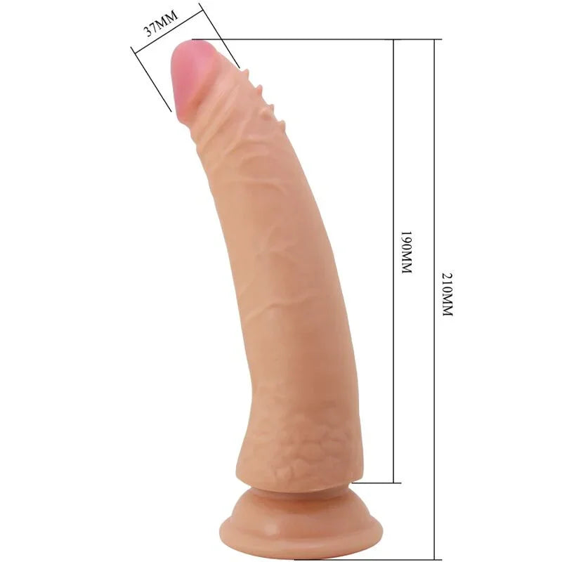 PRETTY LOVE - KABLE PENE SUPER REALÍSTICO 21 CM NATURAL MODELO 2 - Nuvica