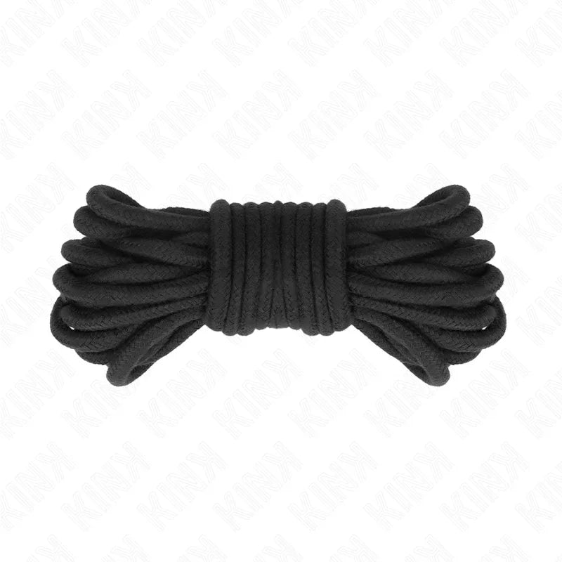 KINK - CUERDA DE ALGODÓN 5 METROS NEGRO - Nuvica