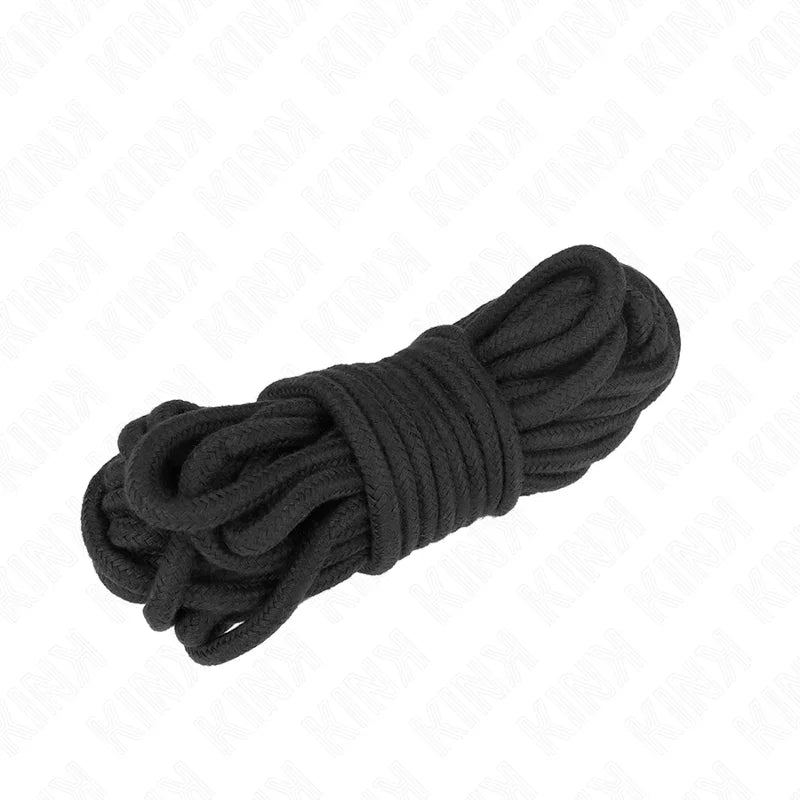 KINK - CUERDA DE ALGODÓN 5 METROS NEGRO - Nuvica
