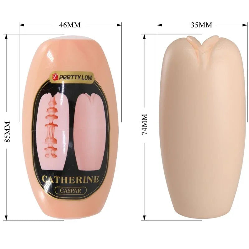 PRETTY LOVE - CATHERINE MASTURBADOR MASCULINO NATURAL - Nuvica