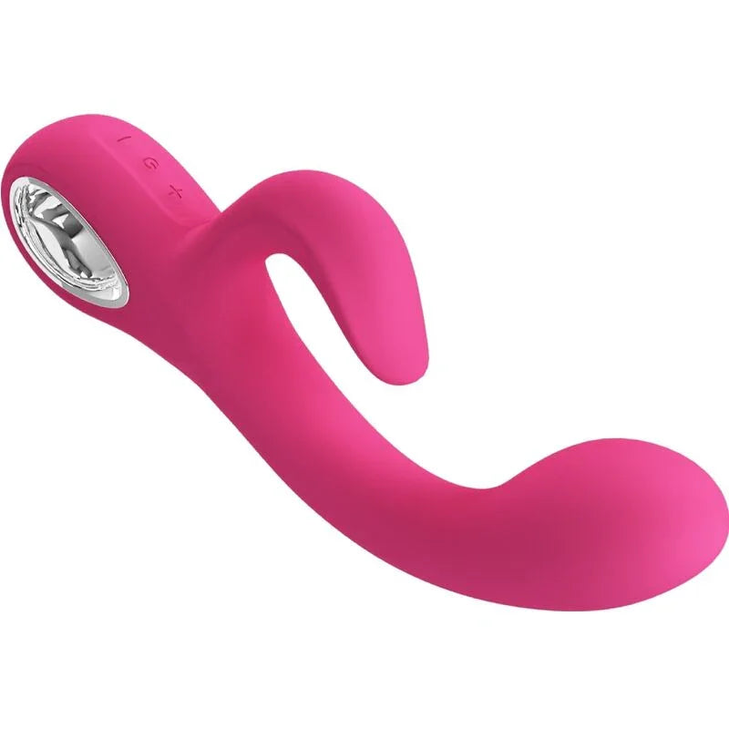 PRETTY LOVE - FRITZ VIBRADOR RABBIT 12 VIBRACIONES ROSA - Nuvica