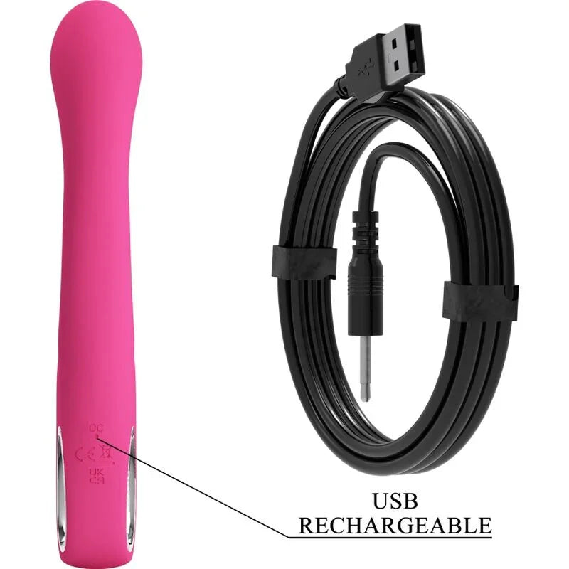 PRETTY LOVE - NOVAK VIBRADOR RABBIT 12 VIBRACIONES ROSA - Nuvica