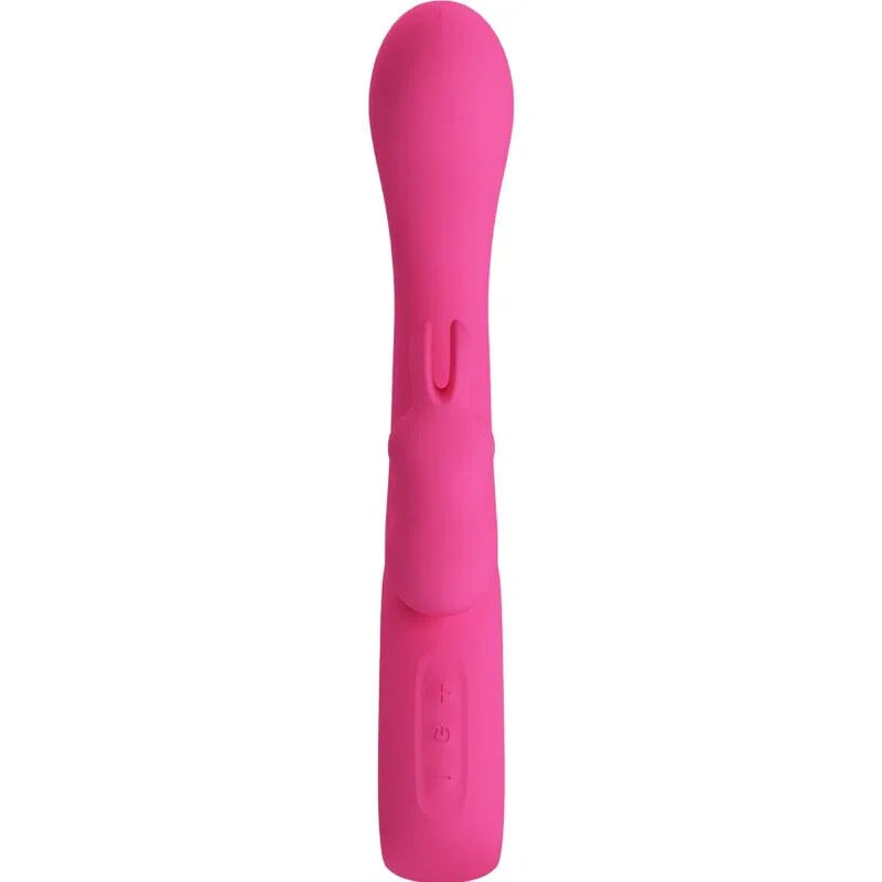 PRETTY LOVE - NOVAK VIBRADOR RABBIT 12 VIBRACIONES ROSA - Nuvica