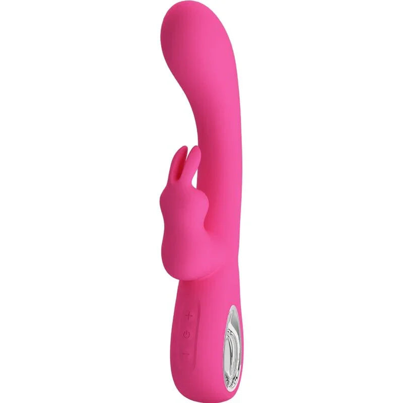 PRETTY LOVE - NOVAK VIBRADOR RABBIT 12 VIBRACIONES ROSA - Nuvica