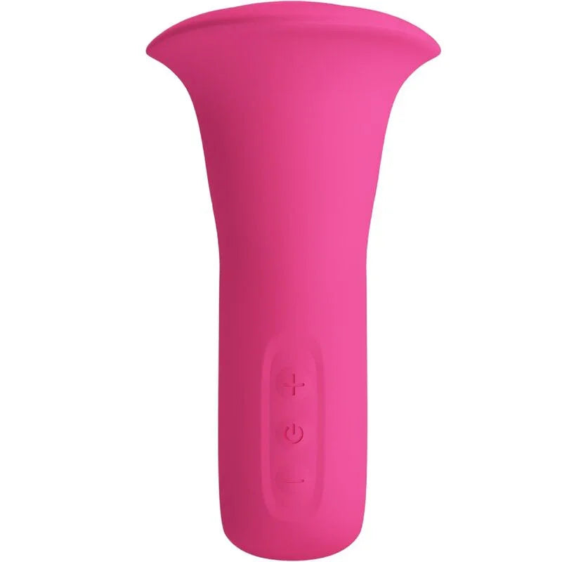PRETTY LOVE - CLYDE VIBRADOR ORAL LENGUA VIBRADORA 12 VIBRACIONES ROSA - Nuvica