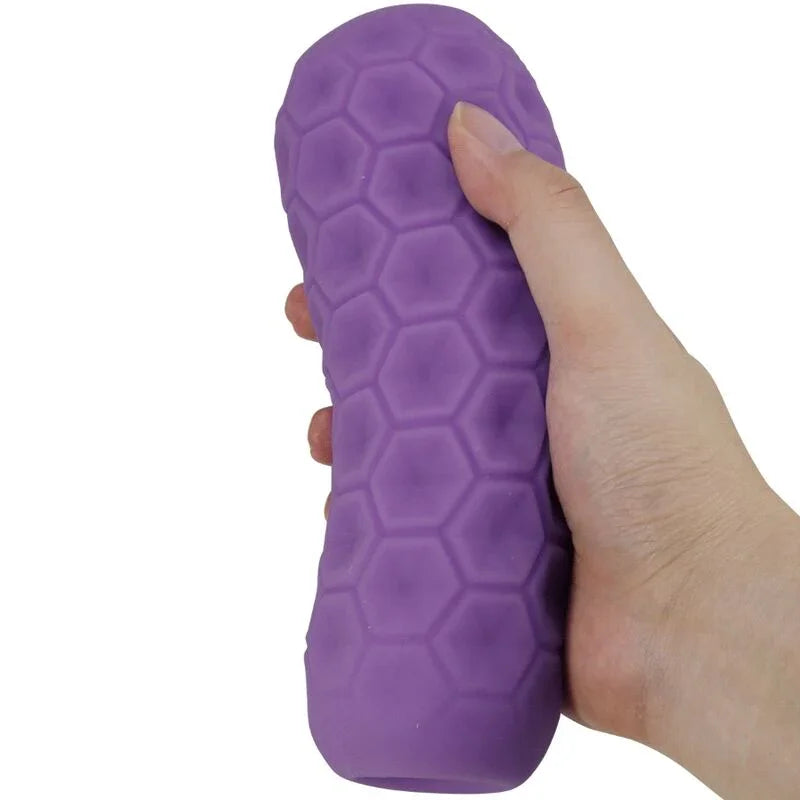 PRETTY LOVE - TWIN BALLS MASTURBADOR MASCULINO MORADO - Nuvica