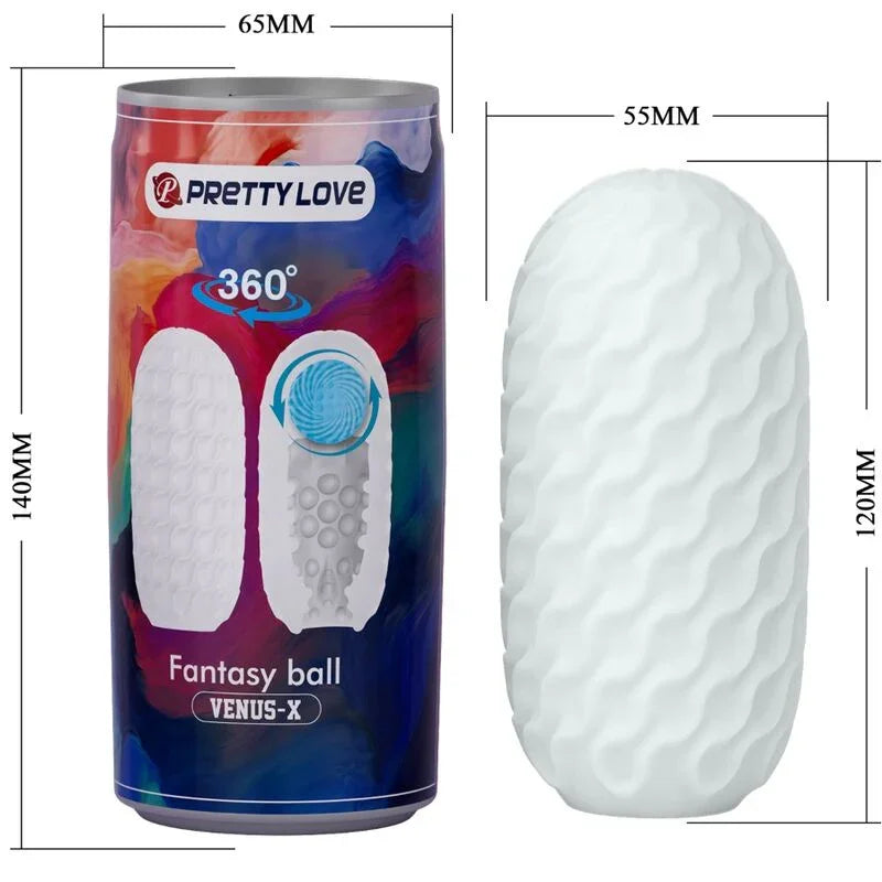 PRETTY LOVE - VENUS X MASTURBADOR MASCULINO BLANCO - Nuvica