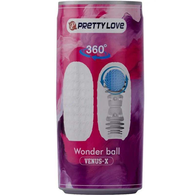 PRETTY LOVE - VENUS X MASTURBADOR MASCULINO MODELO 3 BLANCO - Nuvica
