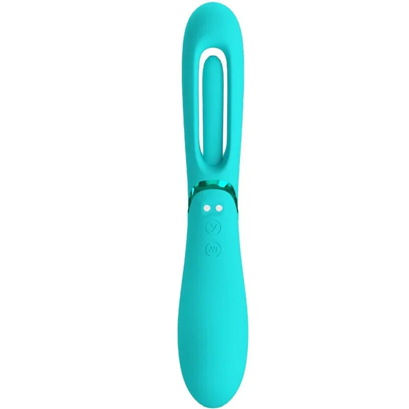 ROMANCE - LEXIE VIBRADOR PUNTO G 7 VIBRACIONES AZUL - Nuvica
