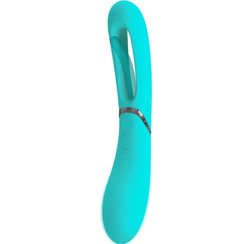 ROMANCE - LEXIE VIBRADOR PUNTO G 7 VIBRACIONES AZUL - Nuvica