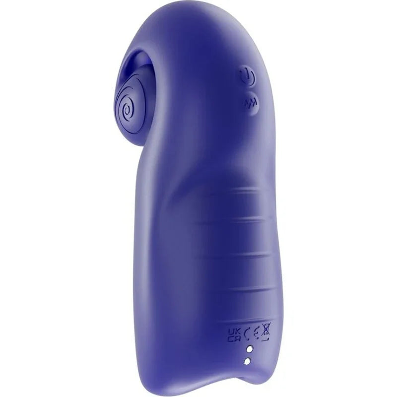 SNAIL VIBE - EVO FOR HIM MASTURBADOR MASCULINO SLIDE NROLL AZUL OSCURO - Nuvica