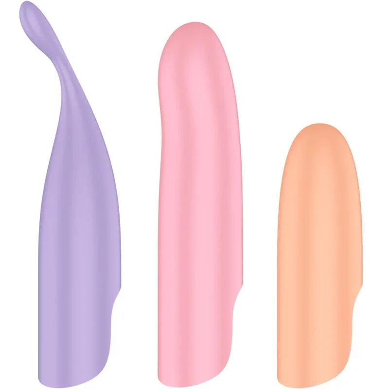 SATISFYER - PLAYFUL FOUR SET VIBRADORES 4 EN 1 + POWER BULLET - Nuvica