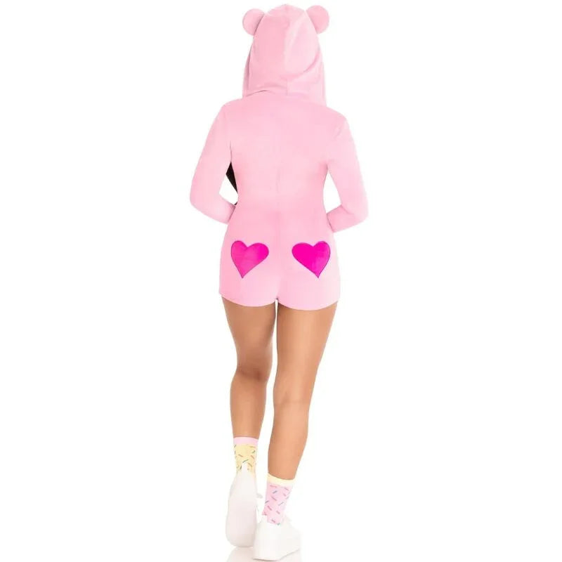LEG AVENUE - BODY OSITO TERCIOPELO ROSA M - Nuvica