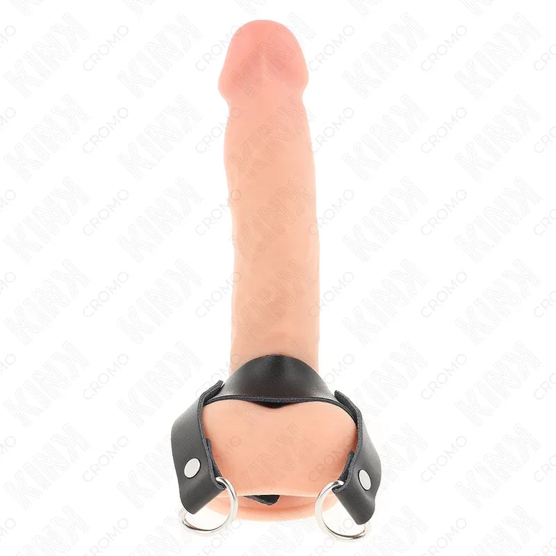 KINK - ANILLO PENE CON ANILLOS FORMA "D" 18.5 X 3.3 CM - Nuvica