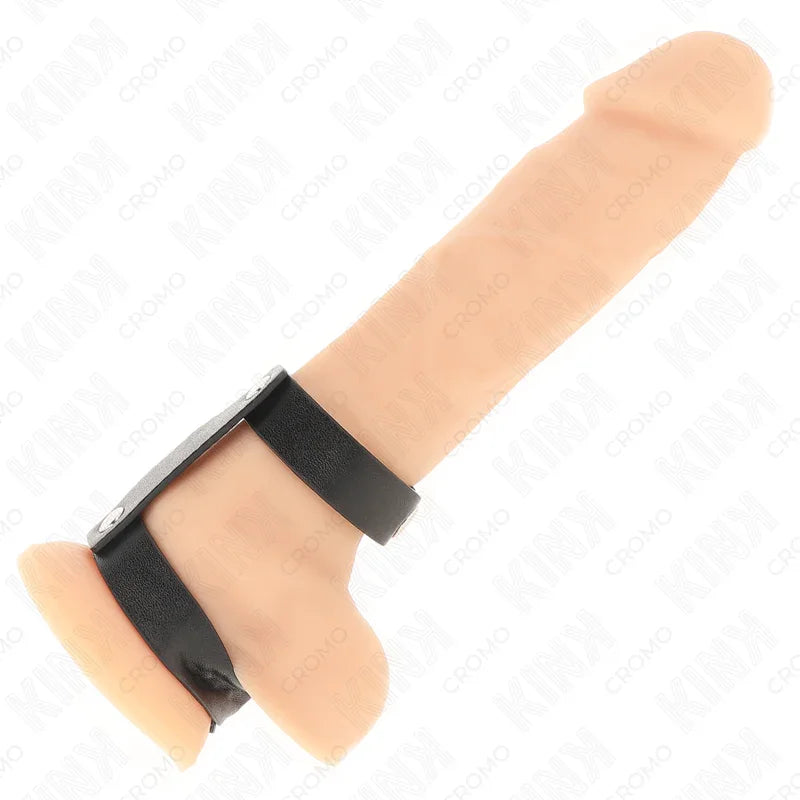 KINK - ANILLO PENE DOBLE POLIPIEL AJUSTABLE - Nuvica