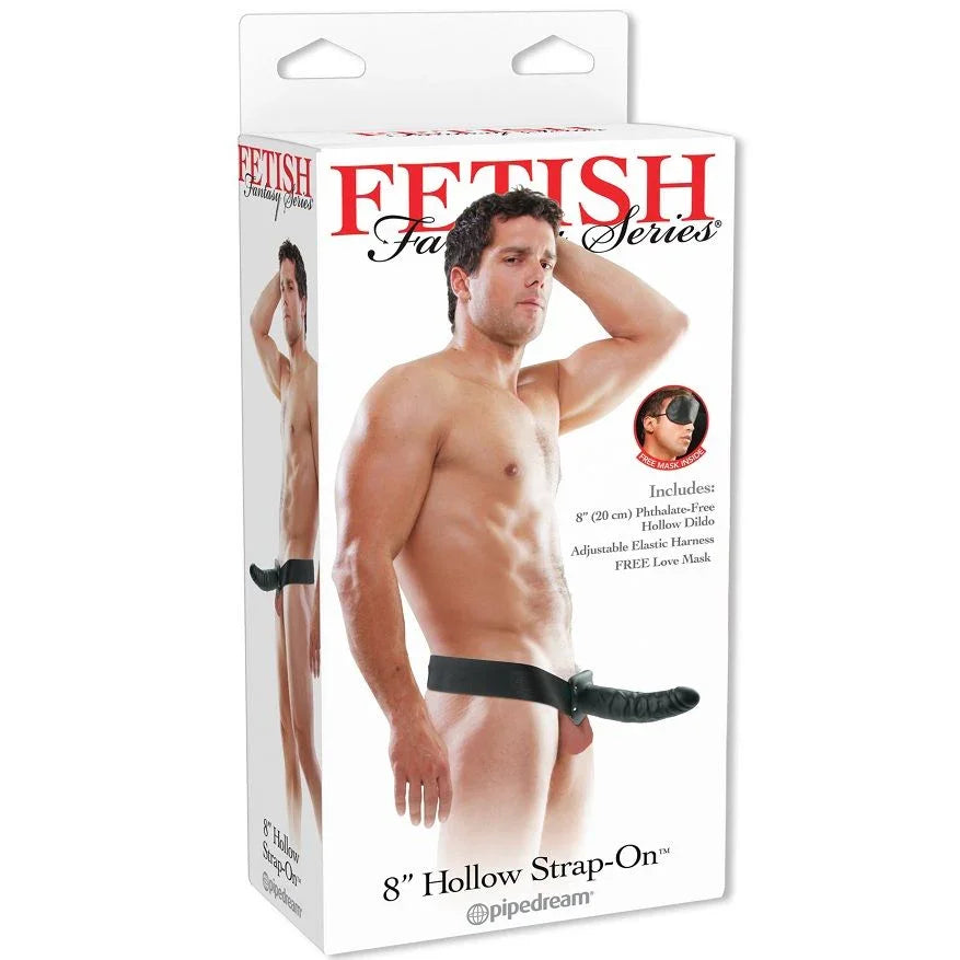 FETISH FANTASY SERIES - ARNÉS HUECO 19 CM NEGRO - Nuvica