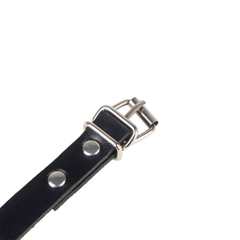 SUBBLIME - 953690 ESPOSAS CON CINTURÓN BONDAGE NEGRO TALLA ÚNICA - Nuvica