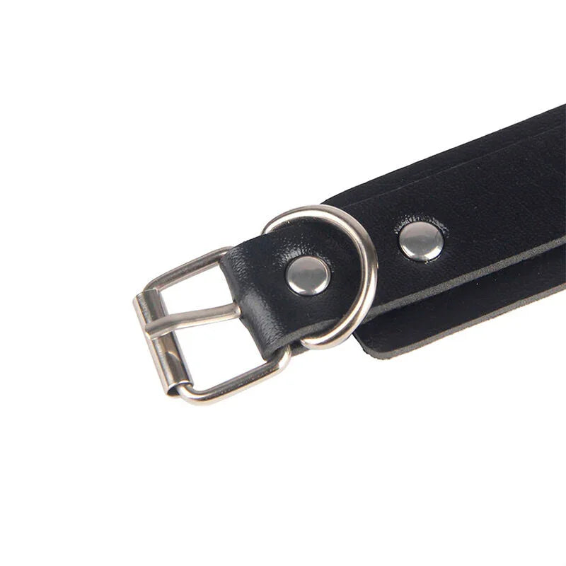 SUBBLIME - 953690 ESPOSAS CON CINTURÓN BONDAGE NEGRO TALLA ÚNICA - Nuvica