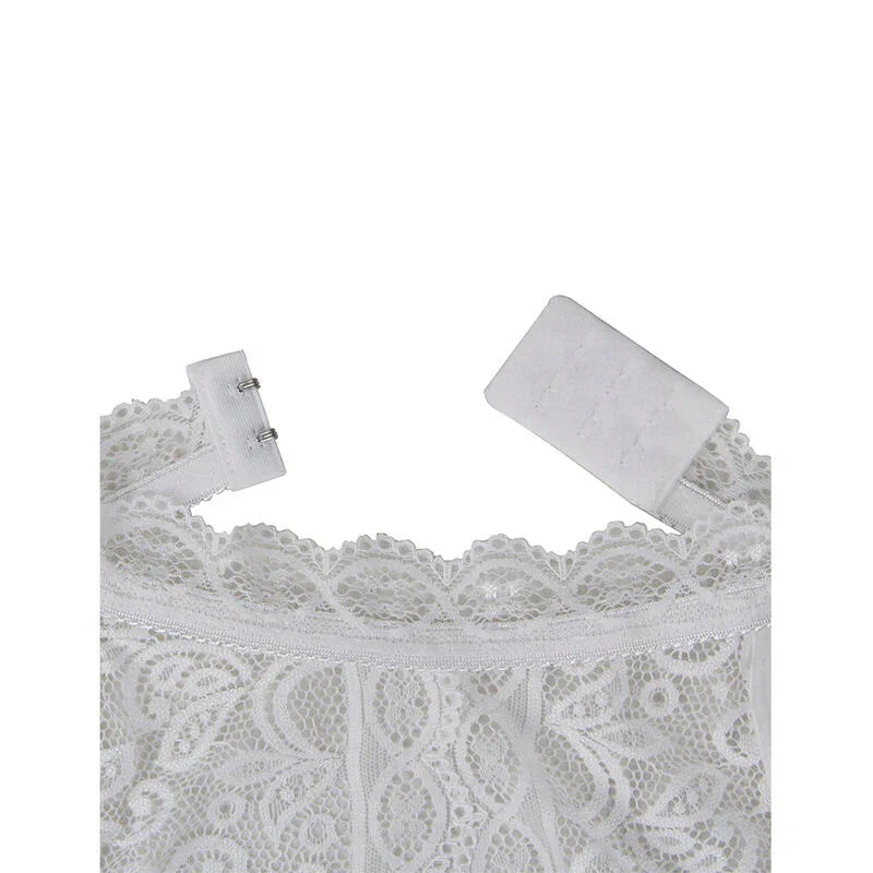 SUBBLIME - 953867 BODY DE ENCAJE BLANCO L/XL - Nuvica
