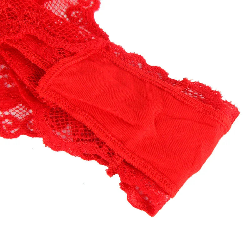 SUBBLIME - 953980 BODY SEXY CON VOLANTES + CINTURÓN ROJO L/XL - Nuvica