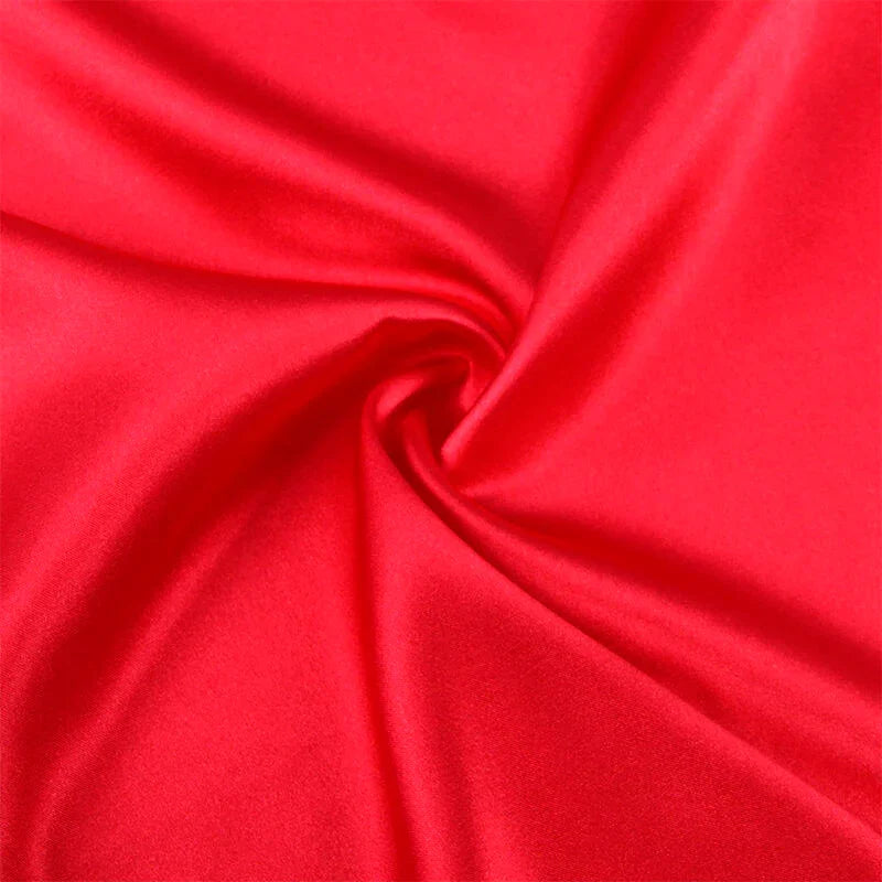 SUBBLIME - 954017 CAMISON DE ENCAJE ESPALDA TRANSPARENTE + TANGA ROJO/NEGRO S/M - Nuvica