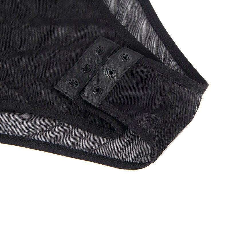 SUBBLIME - 954055 BODY SEXY DE ENCAJE NEGRO S/M - Nuvica