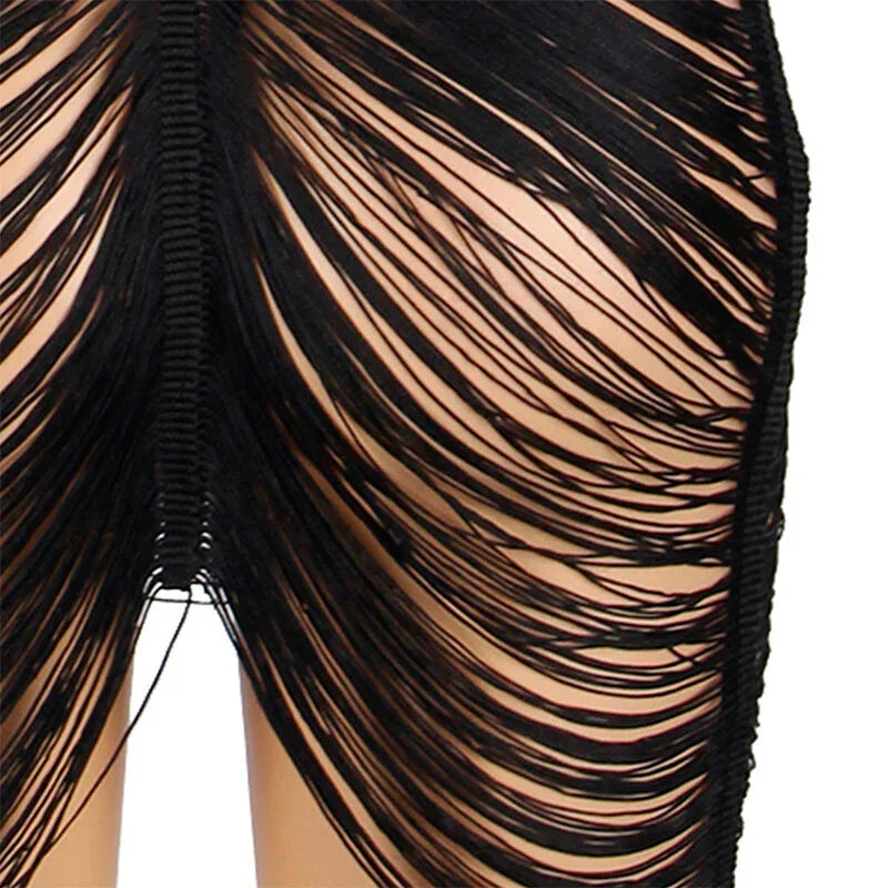 SUBBLIME - 954239 VESTIDO DE TIRAS + TANGA NEGRO L/XL - Nuvica