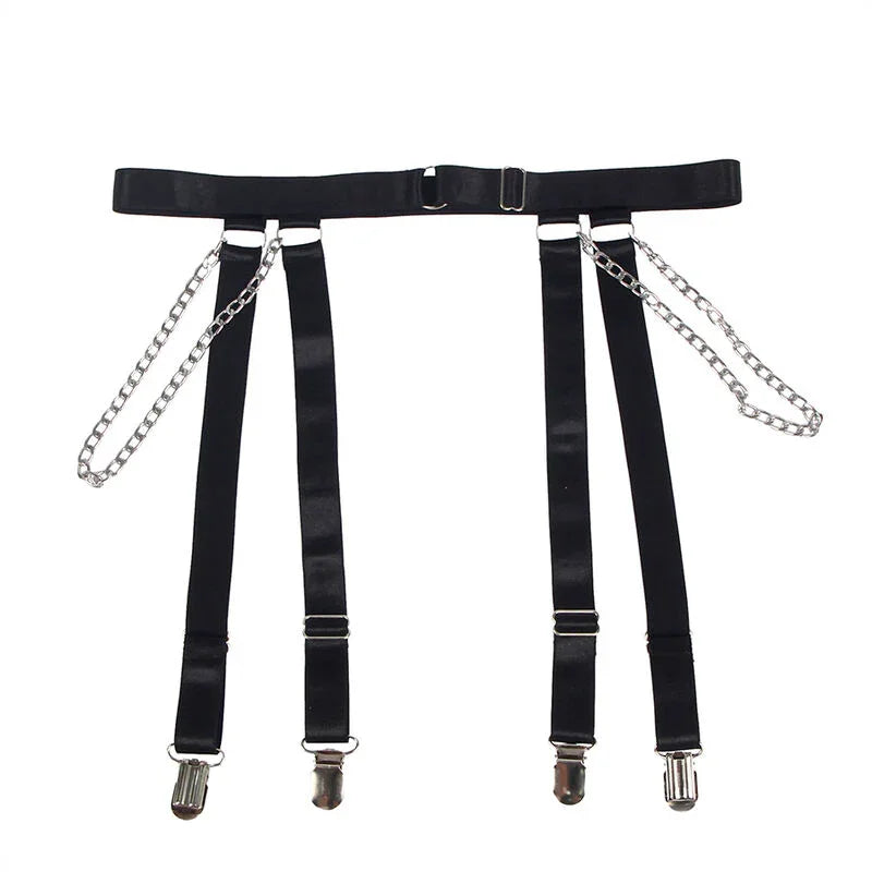SUBBLIME - 954260 BODY CON CADENAS + LIGUEROS NEGRO S/M - Nuvica