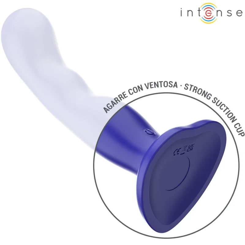INTENSE - SHORTY VIBRADOR CON VENTOSA AZUL CONTROL REMOTO - Nuvica