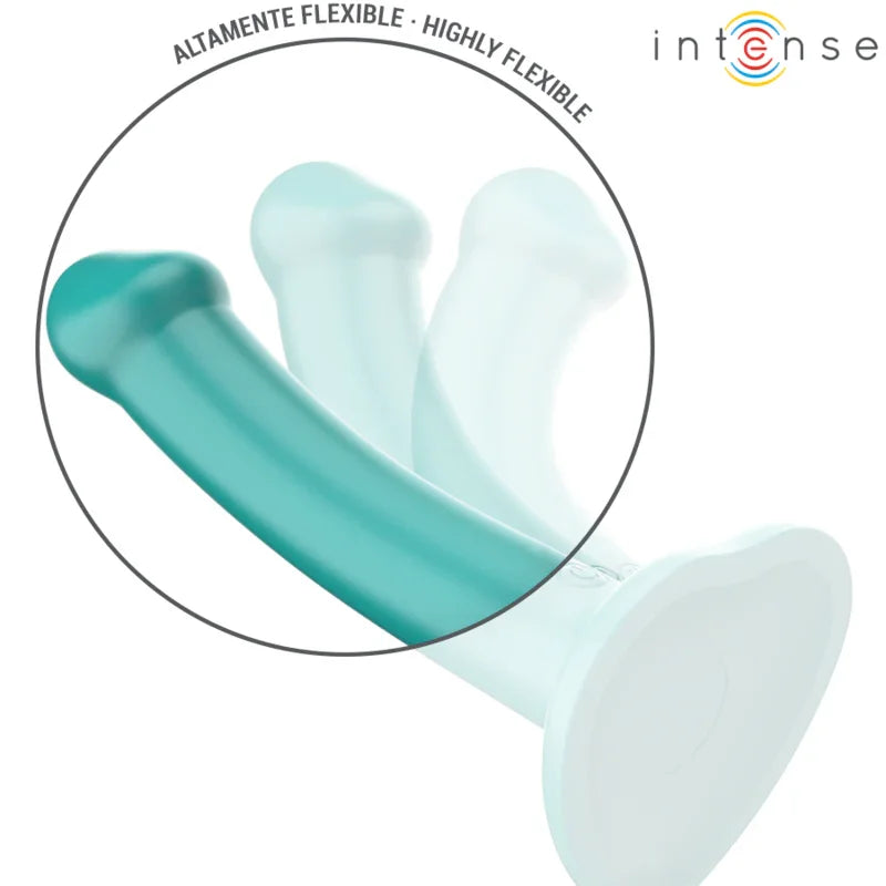 INTENSE - KATIE VIBRADOR CON VENTOSA 10 VIBRACIONES AZUL OSCURO CONTROL REMOTO - Nuvica