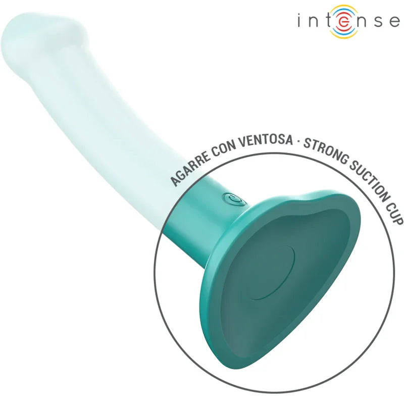 INTENSE - KATIE VIBRADOR CON VENTOSA 10 VIBRACIONES AZUL OSCURO CONTROL REMOTO - Nuvica